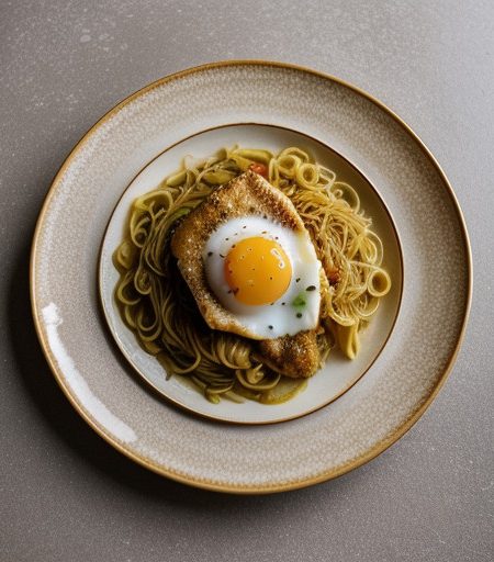 Lemon Chicken With Noodles recipe image