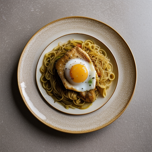 Lemon Chicken With Noodles recipe image