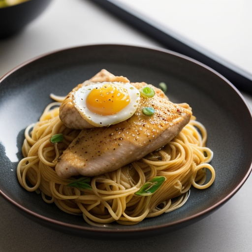 Lemon Chicken With Noodles recipe image