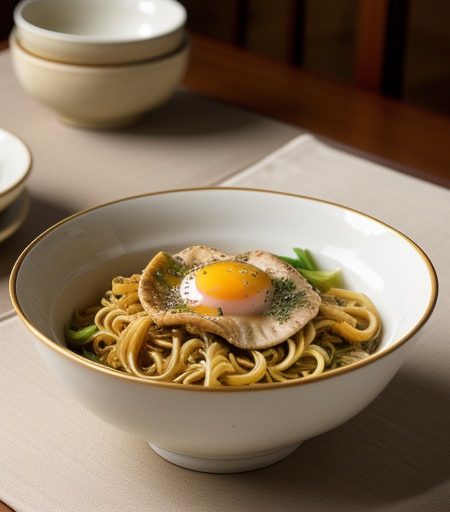 Lemon Chicken With Noodles recipe image