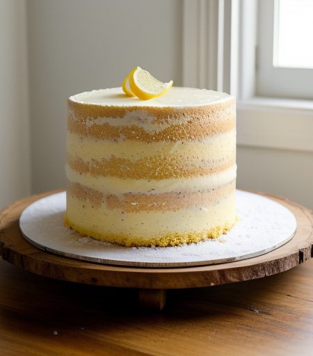 Lemon Chiffon Cake recipe image