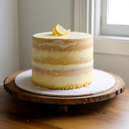 Lemon Chiffon Cake recipe image