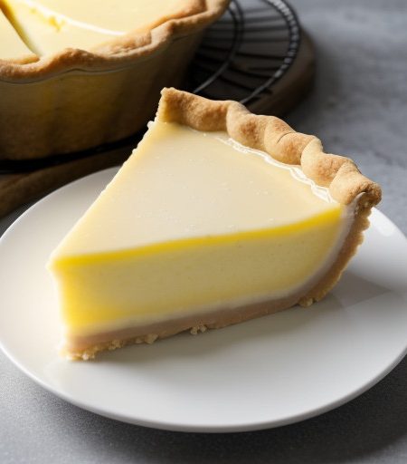 Lemon Chiffon Pie (Microwave recipe image