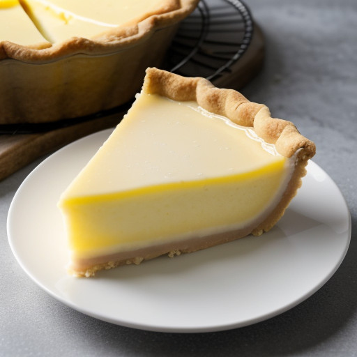 Lemon Chiffon Pie (Microwave recipe image