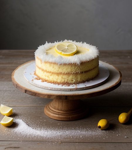 Lemon Coconut Cake recipe image