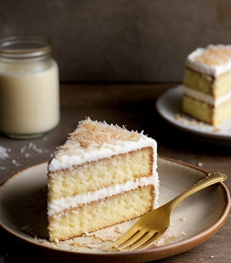 Lemon Coconut Cake :::Gwhp32 A recipe image