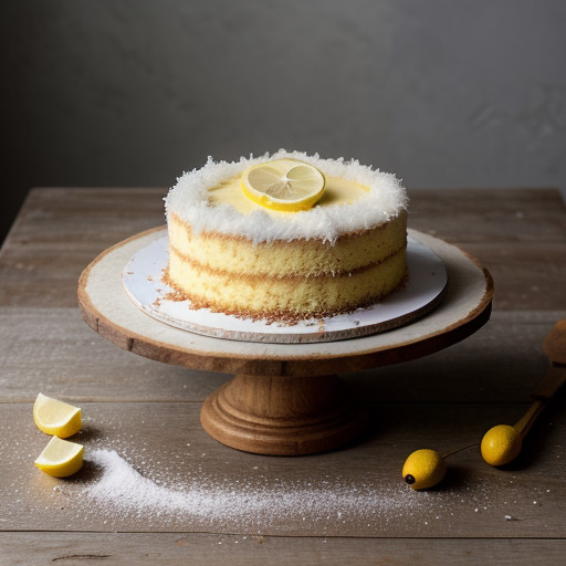 Lemon Coconut Cake recipe image