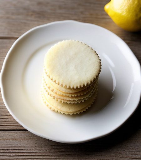Lemon-Coconut Wafers recipe image