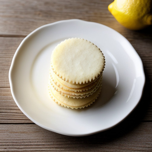 Lemon-Coconut Wafers recipe image