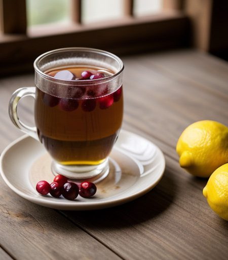 Lemon Cranberry Cider Tea recipe image