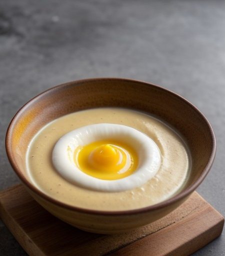 Lemon Curd Anglaise Sauce recipe image
