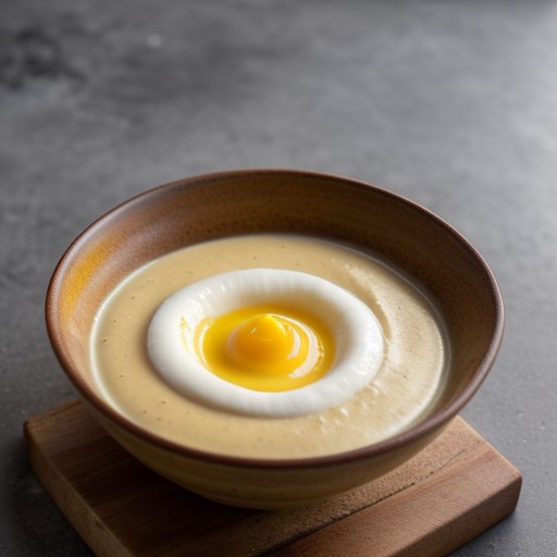 Lemon Curd Anglaise Sauce recipe image