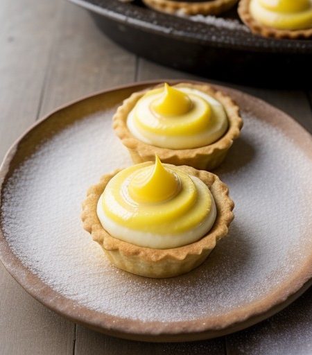 Lemon Curd Tartelettes recipe image