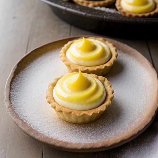 Lemon Curd Tartelettes recipe image
