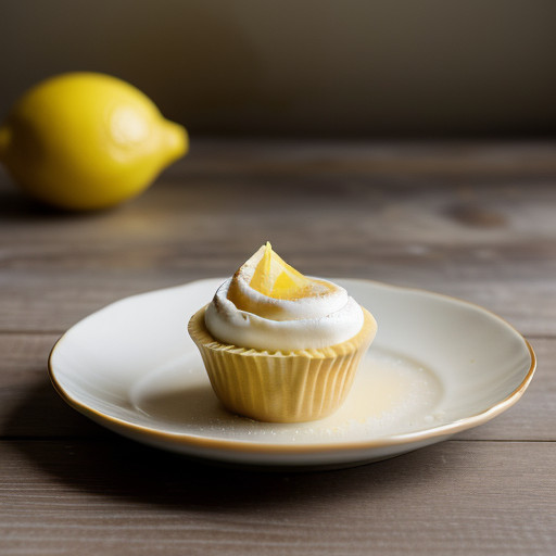Lemon Custard in Meringue Cups recipe image
