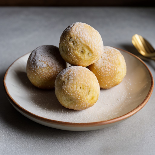 Lemon Doughnut Balls (Kh recipe image