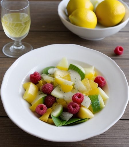 Lemon Dressing for Fruit Salad recipe image
