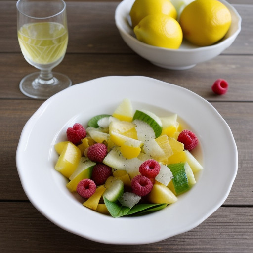 Lemon Dressing for Fruit Salad recipe image