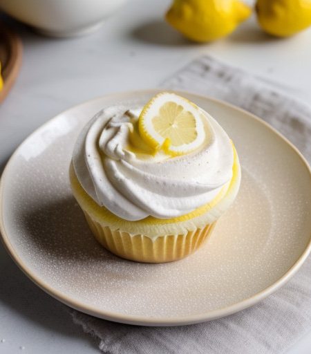 Lemon Fluff Frosting recipe image