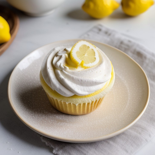 Lemon Fluff Frosting recipe image