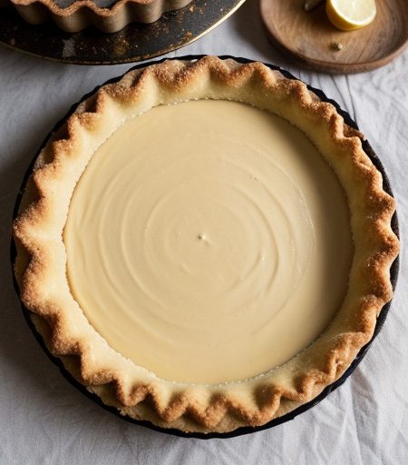 Lemon Fudge Tart recipe image