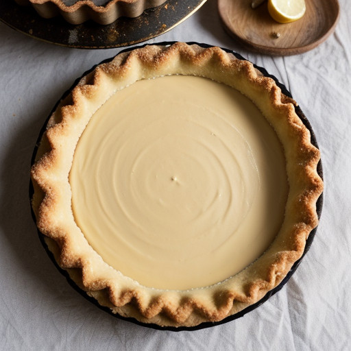 Lemon Fudge Tart recipe image