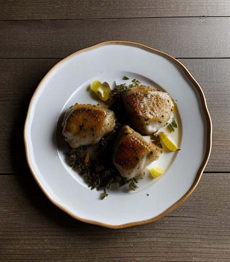 Lemon Garlic Chicken Thighs recipe image