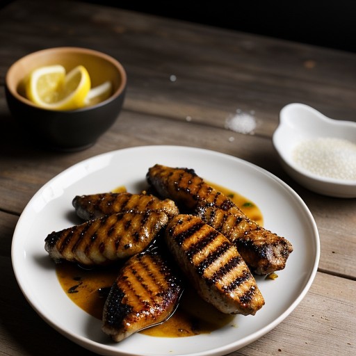 Lemon Garlic Pepper Wings recipe image