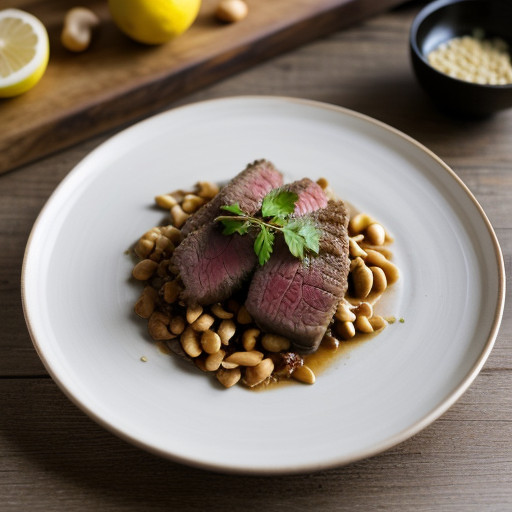 Lemon Ginger Beef recipe image