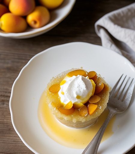 Lemon-Ginger Trifle W/Apricots recipe image