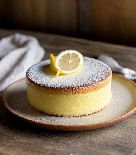 Lemon Glazed Butter Cake recipe image