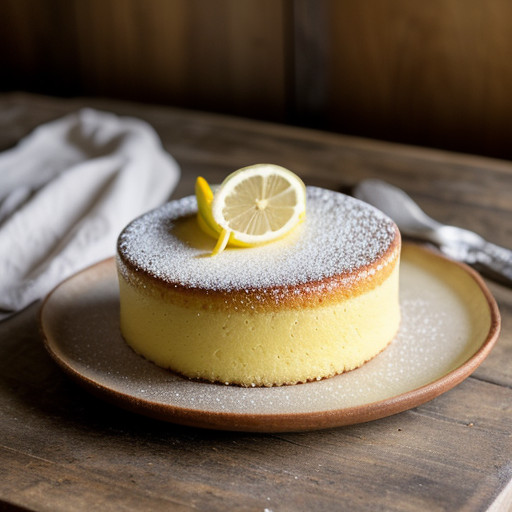Lemon Glazed Butter Cake recipe image