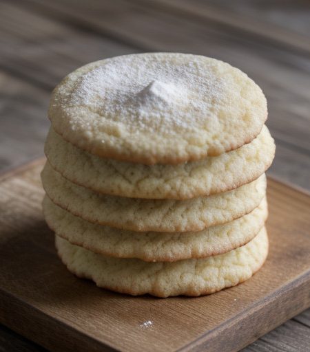 Lemon-Glazed Butter Cookies recipe image
