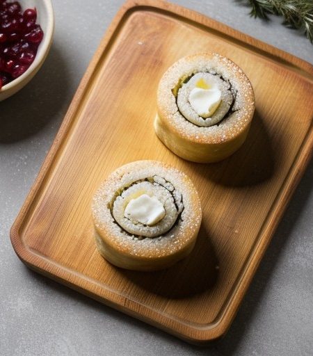 Lemon-Glazed Cranberry Rolls (3 PTS recipe image