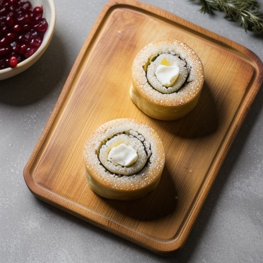 Lemon-Glazed Cranberry Rolls (3 PTS recipe image