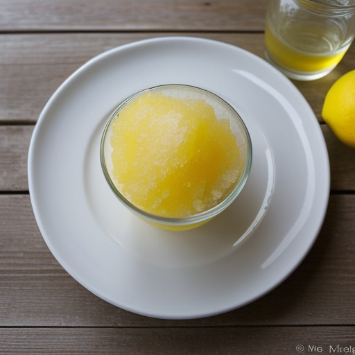 Lemon Granita recipe image
