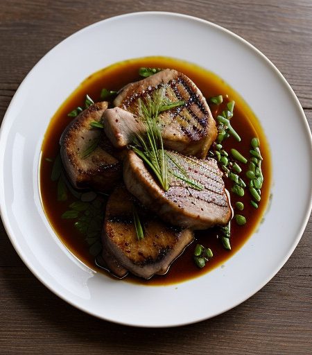 Lemon Grass Pork Chops - Moo Yang Ta-Krai * recipe image