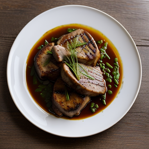 Lemon Grass Pork Chops - Moo Yang Ta-Krai * recipe image