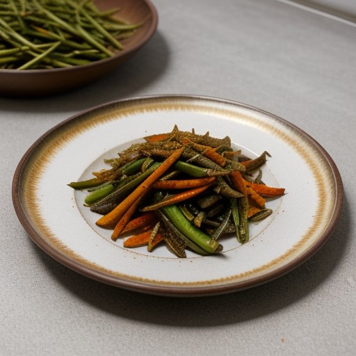 Lemon Grass Spicy Vegetables (Pat Pet Takrai recipe image