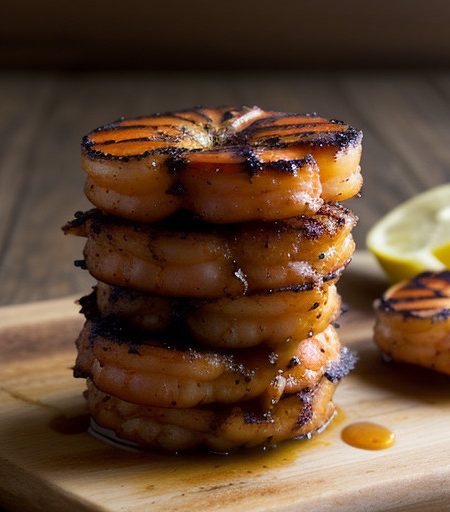Lemon Herb Barbecued Shrimp recipe image