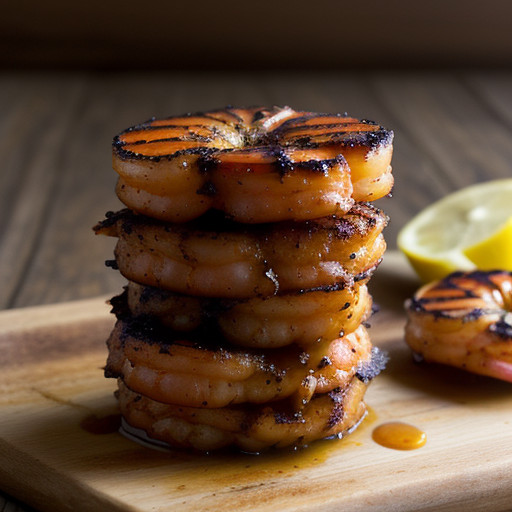 Lemon Herb Barbecued Shrimp recipe image