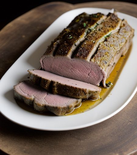Lemon-Herb Lamb Roast recipe image