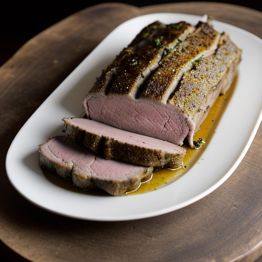 Lemon-Herb Lamb Roast recipe image