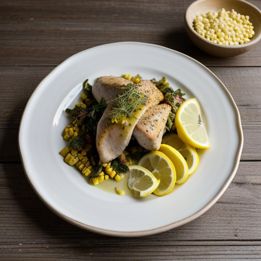 Lemon Herb Marinated Chicken recipe image