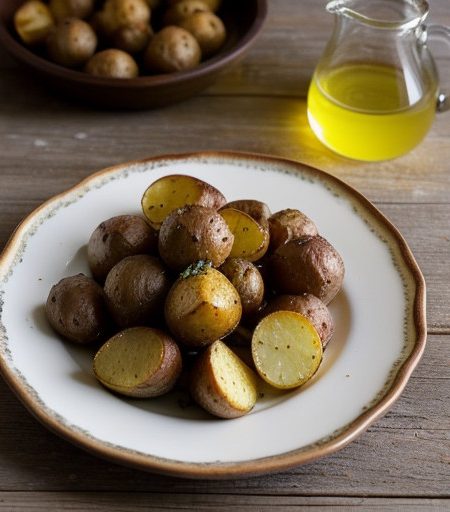 Lemon Herb Roasted Potatoes recipe image
