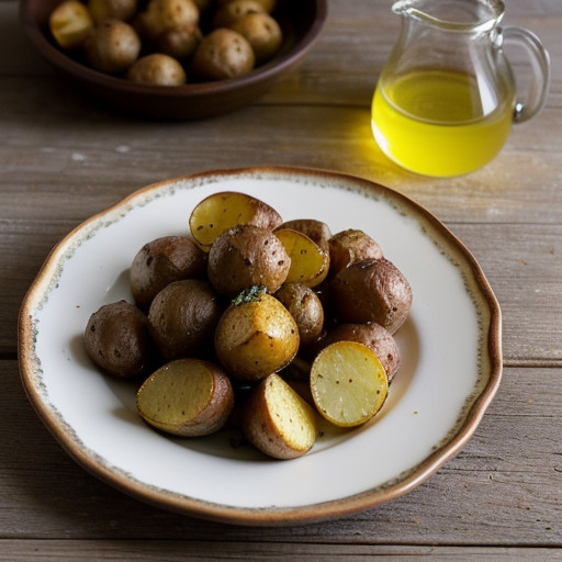 Lemon Herb Roasted Potatoes recipe image