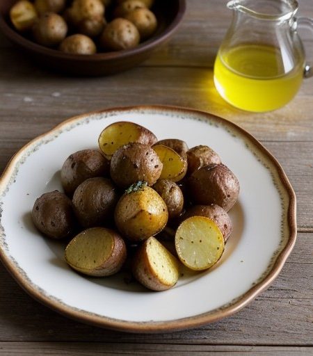 Lemon Herb Roasted Potatoes recipe image