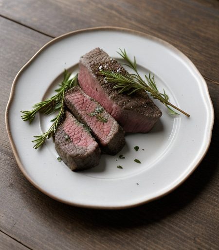 Lemon-Herbed Steak recipe image