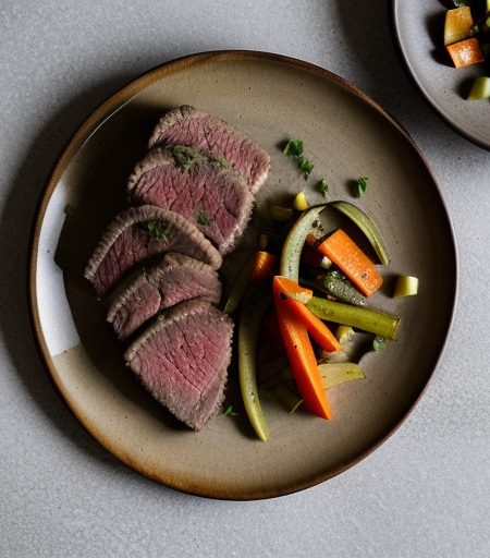 Lemon-Herbed Steak & Vegetables recipe image