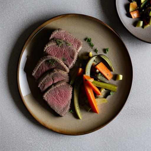 Lemon-Herbed Steak & Vegetables recipe image